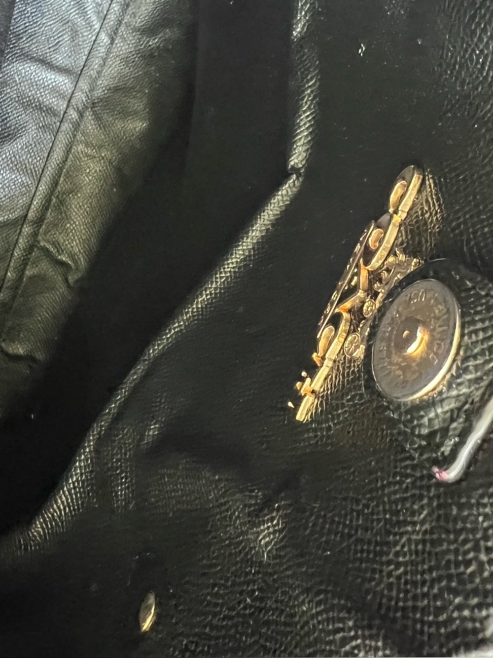 Coach Brown and Black Signature Canvas Tote - Picture 9 of 9